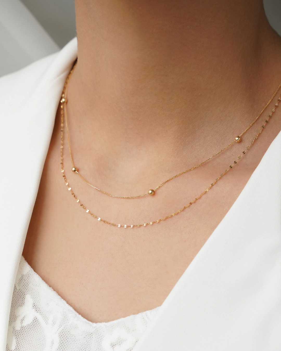 گردنبند دولاین گردنبند دولاین