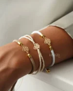 دستبند طلا مارشال رز