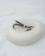 دستبند طلا مارشال موج