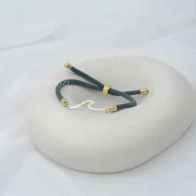 دستبند طلا مارشال موج